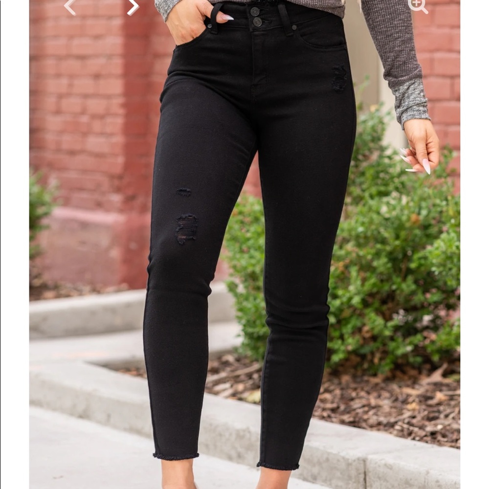 Kancan high Rise Skinny Jeans 9/28 BNWT - Picture 2 of 6